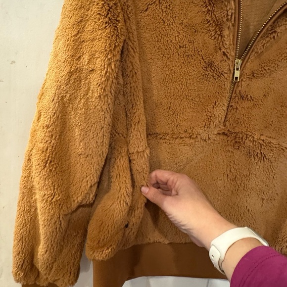 Aventura Tan Fleece Jacket M1.2 - Picture 6 of 12